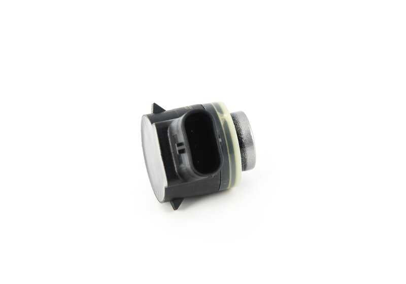 Sensor de aparcamiento ultrasónico gris Donington OEM 66208064927 para BMW F90, G30, G31, F97, F98, F85, F16, F86. Compatible con sistemas PDC y Parkmanöverassistent. Original BMW.