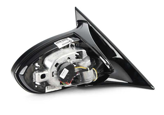 Retrovisor derecho calefactable con memoria OEM 51168053720 para BMW E92, E92N, E93, E93N. Acabado en negro brillo. Original BMW.