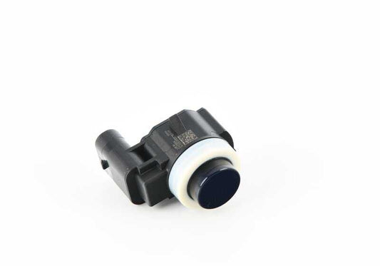 Sensor de estacionamento ultrassônico OEM 66205A2DA39 para BMW G05, F95, G06, G07. Cor azul de Tansanit metálico. BMW original.