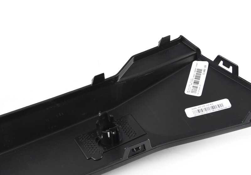 Central Embellient OEM 5115A41F75 front bumper for BMW X3 G01 (M40D and M40I models, 2021–2024). Original BMW piece.