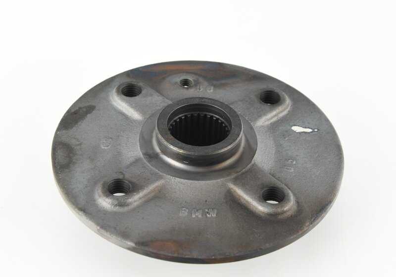 Brida de transmisión trasera OEM 33411123914 para BMW E21. Pieza original BMW.