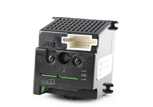 Elemento de mando para computador de a bordo OEM 65811386868 para BMW E30, E28, E24, E23. Original BMW.