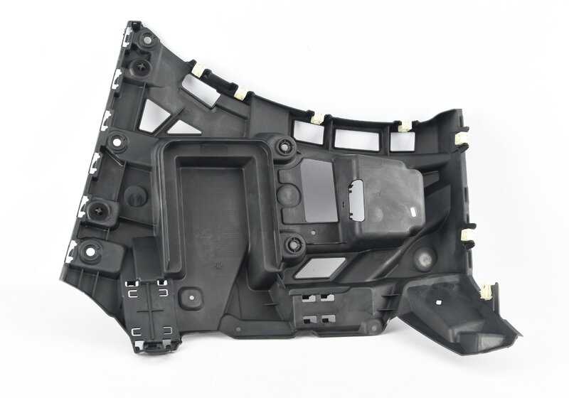 Soporte de paragolpes trasero izquierdo OEM 51128737049 para BMW i20 (Todos los modelos compatibles). Original BMW.