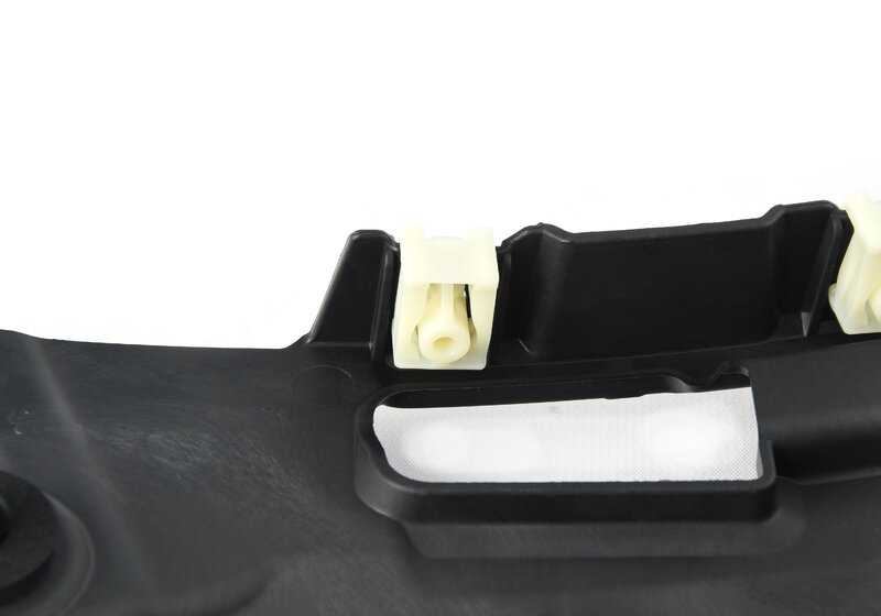 Soporte de paragolpes trasero izquierdo OEM 51128737049 para BMW i20 (Todos los modelos compatibles). Original BMW.