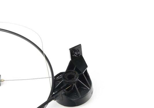 Cable Bowden derecho OEM 72118125858 para BMW Serie 5 E39 y Serie 7 E38. Pieza original BMW para mecanismo del cinturón de seguridad delantero.