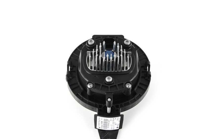 Tulipa de faro delantero (parachoques) OEM 63177381725 para MINI R57, R58, R59. Compatible con modelos Cooper, Cooper D, Cooper S automáticos y manuales. Original MINI.