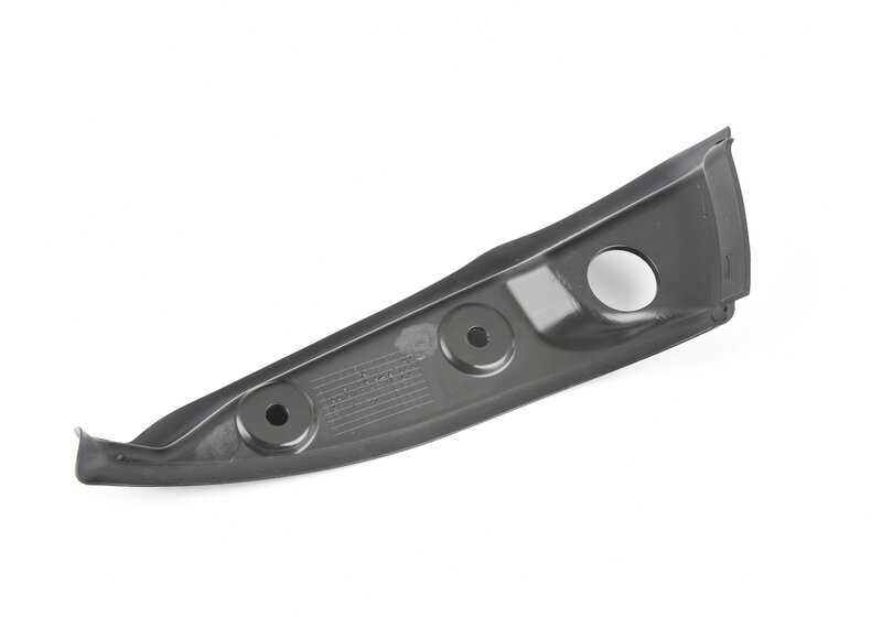 Left water gutter cover for BMW F34 (OEM 51497453343). Original BMW