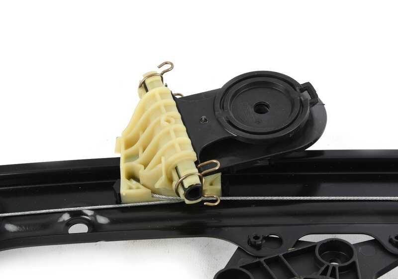 Front left window regulator without motor for BMW 3 Series F34, F34N (OEM 51357339591). Original BMW.