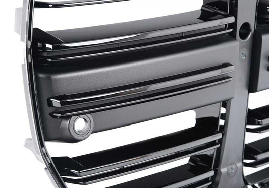 Rejilla embellecedora frontal OEM 51138081143 para BMW G80 y G81 M3 Competition (incl. M xDrive). Compatible con modelos desde 11/2020 en adelante. Original BMW.