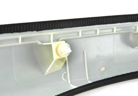 Coluna do Embelador à esquerda OEM 51438065021 para BMW F90, G30, G31, G38. BMW original. Cor antracite ideal para substituir a moldagem lateral do pára -brisa no lado do motorista.