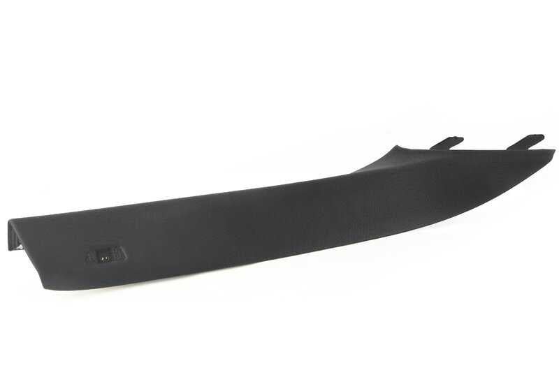 Moldura derecha del pilar A OEM 51438065022 para BMW F90, G30, G31. Original BMW.