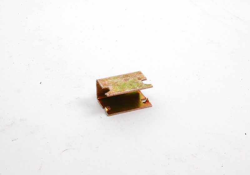 Clip de sujeción OEM 61131925120 para BMW E30, E34, E39, E85. Compatible con múltiples elementos del interior y carrocería. Original BMW.