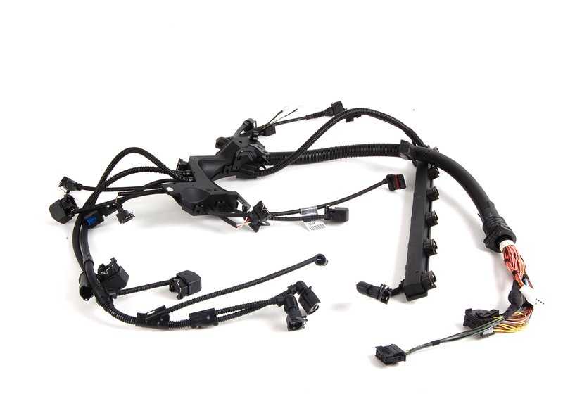 Cableado del motor OEM 12517524106 para BMW Z4 E85 2.5i y 3.0i {BT31,BT32,BT41,BT42,BT51,BT52,BT61,BT62} con motor M54. Compatible con cambio manual y automático. Original BMW.