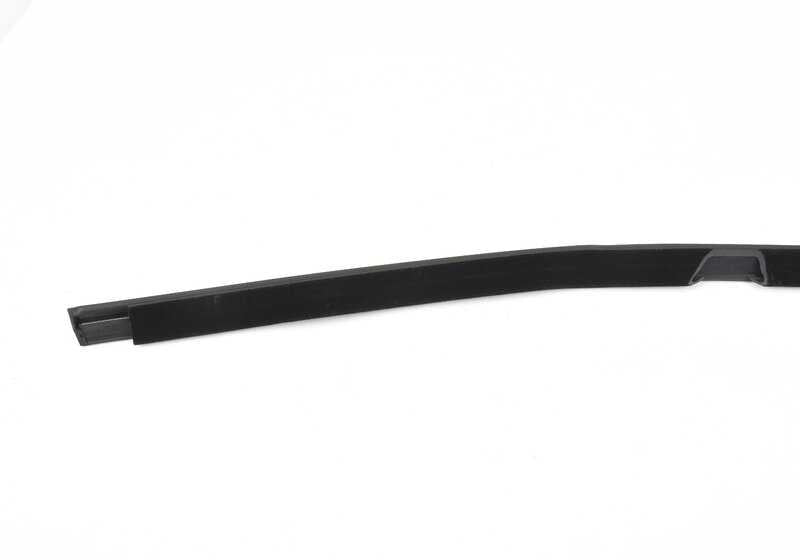 Cubre moldura exterior de la puerta trasera derecha OEM 51352990316 para BMW E84. Original BMW.