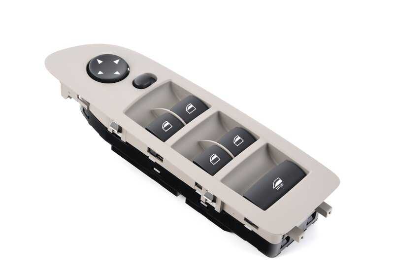 Interruptor elevalunas beige OEM 61319217309 para BMW E88. Recambio original BMW.