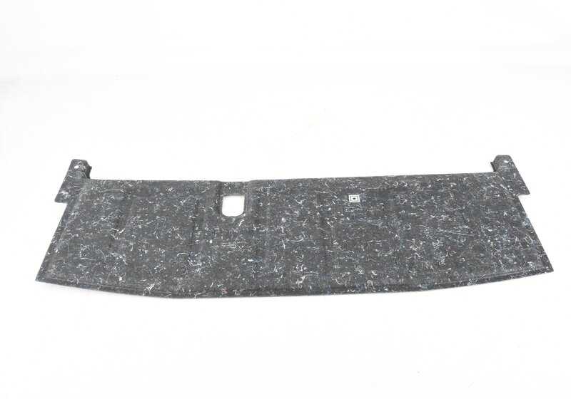 Protección térmica suelo maletero OEM 51477338591 para BMW F22, F23, F87. Original BMW.