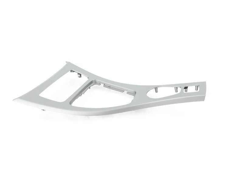 Embellecedor consola central delantera titan II OEM 51167118027 para BMW E93 y E93N. Original BMW.