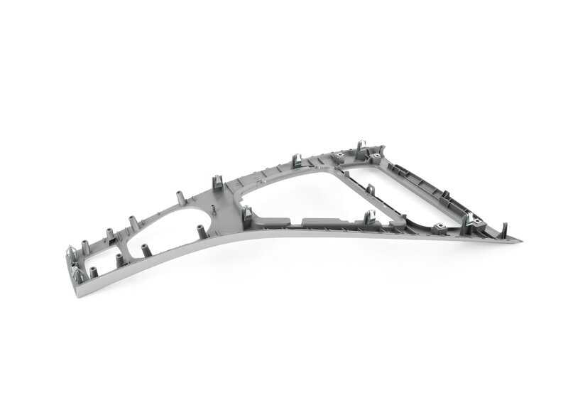 Embellecedor consola central delantera titan II OEM 51167118027 para BMW E93 y E93N. Original BMW.