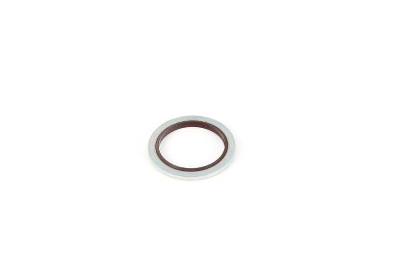 Arandela de estanqueidad OEM 17221723803 para BMW E34, E39, E38, E53, E52. Compatible con sistemas de refrigeración y aceite. Original BMW.