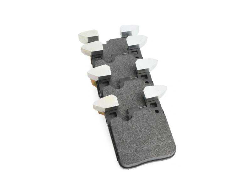 Juego de pastillas de freno OEM 34218099354 para BMW F87, F80, F82, F83. Original BMW.