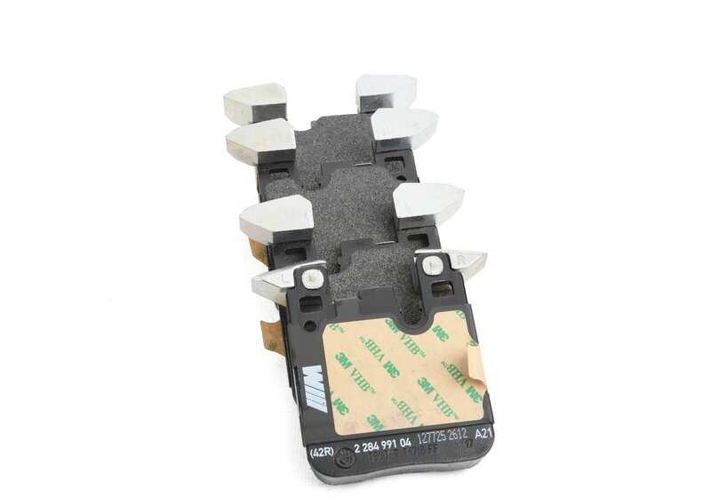 Juego de pastillas de freno OEM 34218099354 para BMW F87, F80, F82, F83. Original BMW.