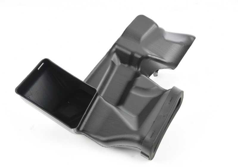 Conducto calefacción suelo lado izquierdo OEM 64223416829 para BMW X3 E83 (todos los modelos: 1.8d, 2.0d, 2.0i, 2.0sd, 2.5i, 2.5si). Original BMW.