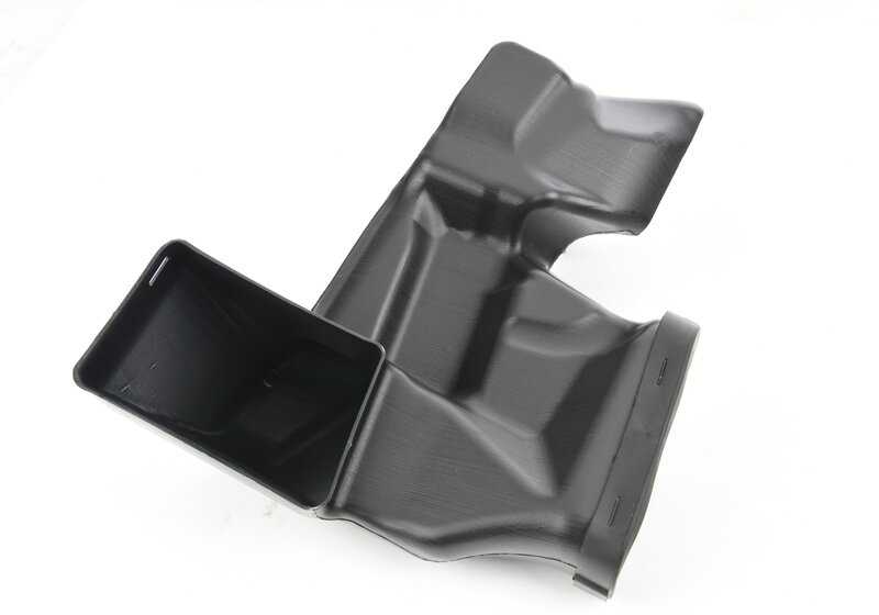 Conducto calefacción suelo lado izquierdo OEM 64223416829 para BMW X3 E83 (todos los modelos: 1.8d, 2.0d, 2.0i, 2.0sd, 2.5i, 2.5si). Original BMW.