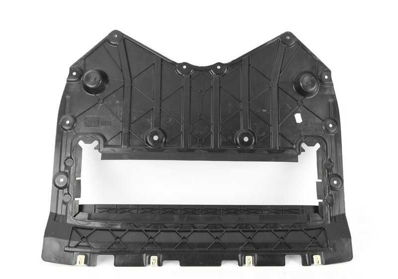 Cubierta inferior del motor OEM 51758060098 para BMW F91, F92, F93 M8 Competition. Pieza original BMW.