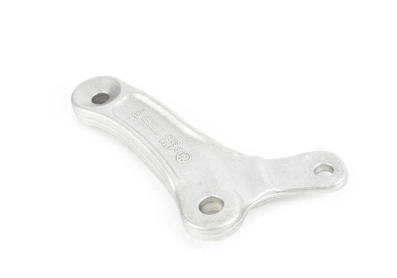 Soporte derecho estabilizador OEM 31356758528 para BMW Serie 5 {E60, E60N, E61, E61N} y Serie 6 {E63, E63N, E64, E64N}. Pieza original BMW.
