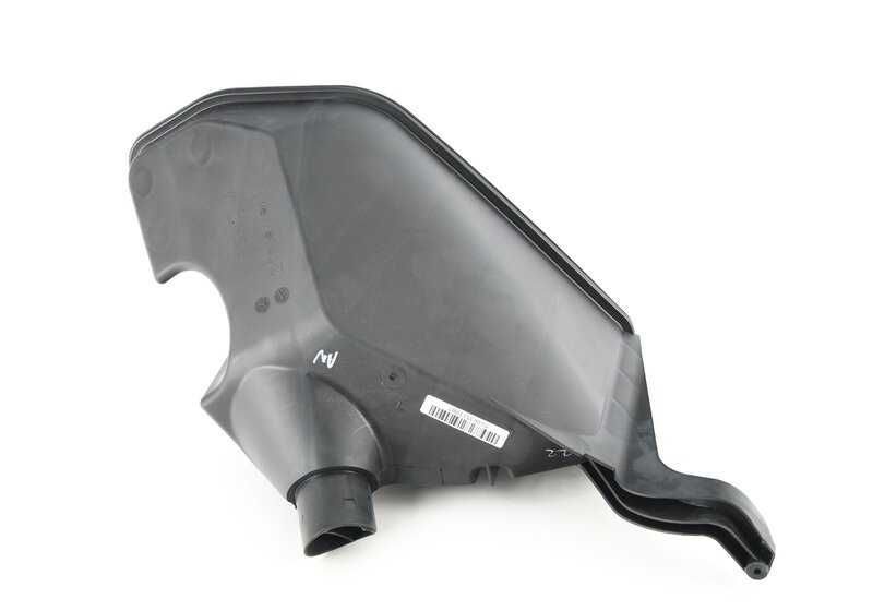 Resonador de admisión OEM 13718635110 para BMW G01, G08, G02, G05, G18, G06. Original BMW.