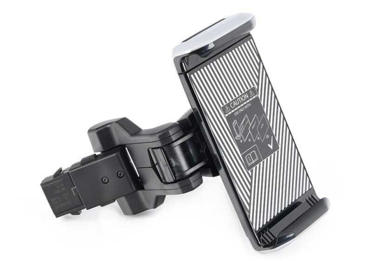 Soporte para tablet PRO OEM 51955A4DA75 para BMW E81,E82,E87,E87N,E88,F20,F20N,F21,F21N,F40,F52,F70,F22,F22N,F23,F23N,F44,F45,F45N,F46,F46N,F87,F87N,G42,U06,etc. Original BMW.