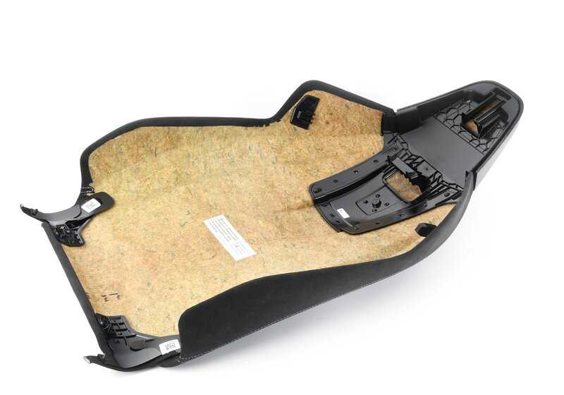 Respaldo asiento M Performance OEM 52105A40304 para BMW G20 {316d, 318d}. Acabado en carbono brillante y Alcantara. Mejora estética interior con estilo deportivo. Original BMW.