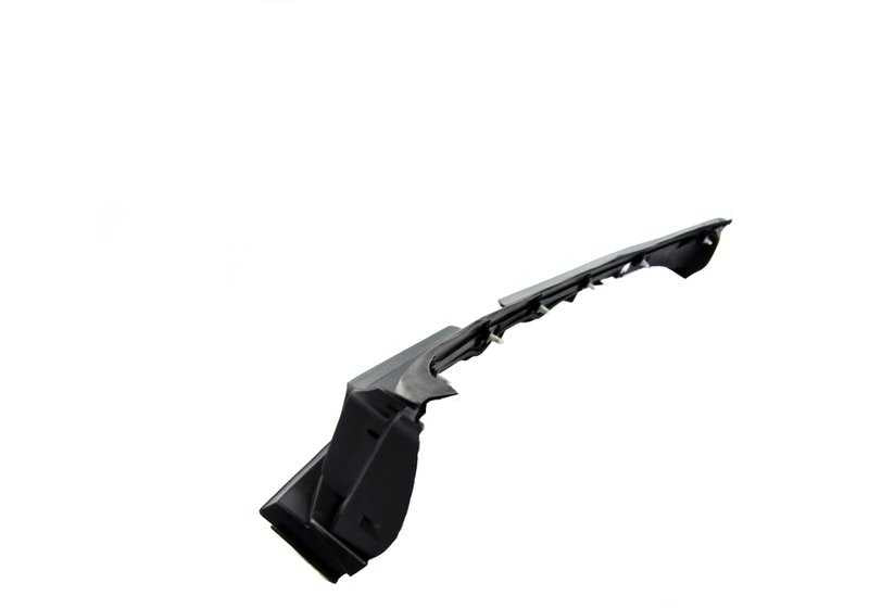 Recubrimiento faldón delantero OEM 51718208483 para BMW E46 316i, 318i (1998-2004). Original BMW.