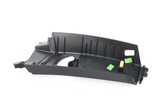 Embellecedor pilar B superior derecho negro OEM 51448057934 para BMW F22, F22N, F87, F87N. Original BMW.