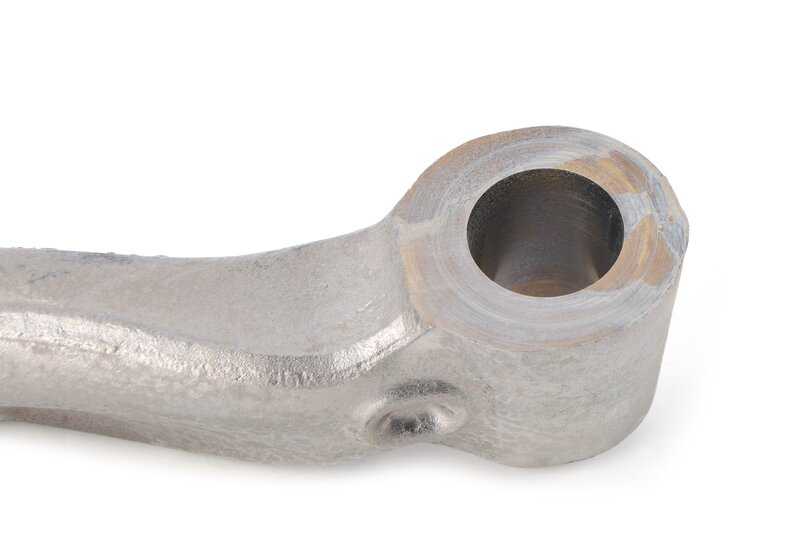 Brazo de suspensión delantero izquierdo con silentblock OEM 31108067427 para BMW F97, F97N, F98, F98N. Original BMW.