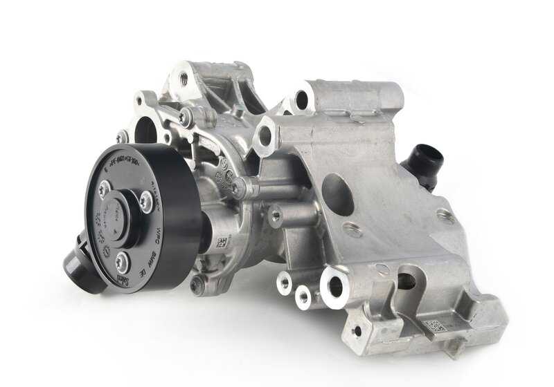 Bomba de agua con soporte OEM 11518650988 para BMW G42, G20, G21, G28, G22, G23, G26, G30, G31, G60, G32, G11, G12, G01, G45, G02, G05, G06, G29. Original BMW.