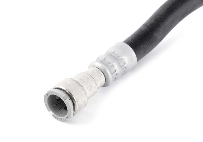 Tubo de retorno do radiador de óleo de transmissão para BMW Série 5 E60N, E61N (OEM 17227571985). BMW originais.