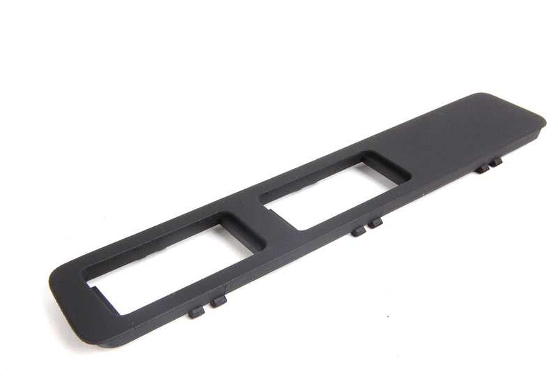 Painel de interruptores direito OEM 51168124122 para BMW Série 8 E31 (840Ci, 850Ci, 850CSi, 850i). BMW genuíno.