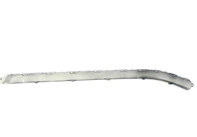 Moldura trasera izquierda imprimada OEM 51127005929 para BMW E39 520d, 520i (todos los motores y transmisiones compatibles). Pieza original BMW.