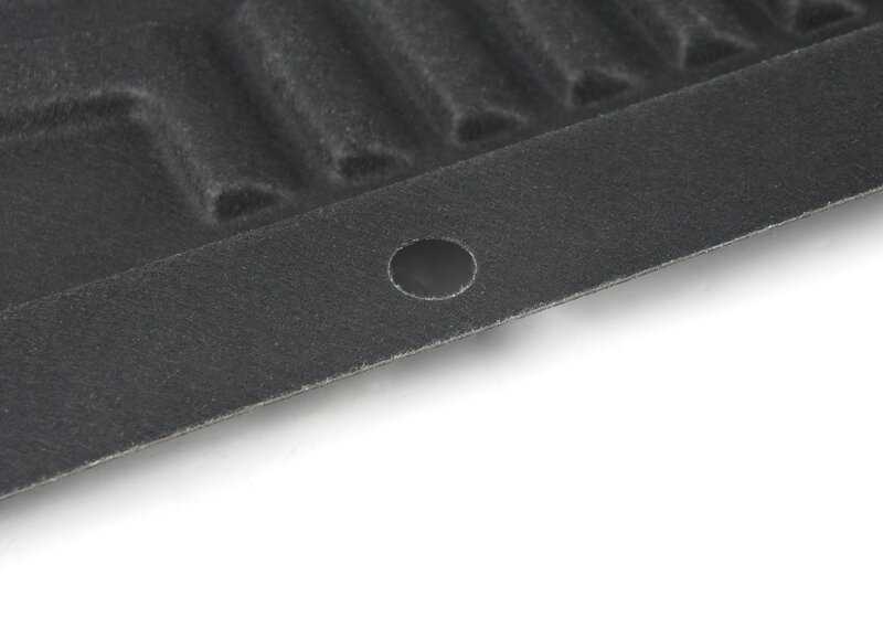 Protector inferior lateral izquierdo OEM 51757308671 para BMW F15, F85, F16, F86. Original BMW.