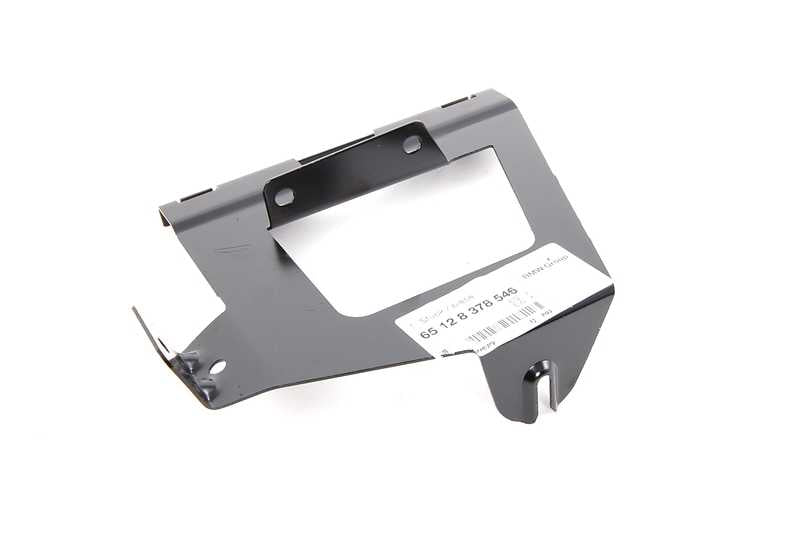 Soporte OEM 65128378546 para monitor de salpicadero y radio BMW E46. Original BMW.