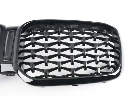 Rejilla decorativa frontal OEM 51135A1AC59 para BMW X4 G02 (xDrive20d, xDrive20i, xDrive30d). Compatible con todos los modelos fabricados entre 2021 y 2025. Original BMW.