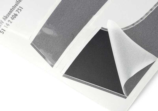 M Performance decorative stickers for BMW 4 Series F36, F36N (OEM 51142406751). Genuine BMW