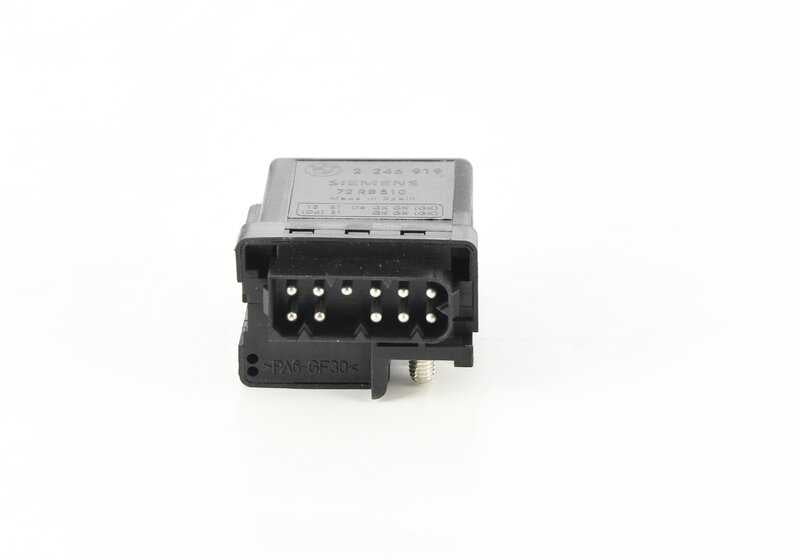 Relé de bujía de calefacción OEM 12212246919 para BMW E46, E39, E38, X5 E53. Original BMW.