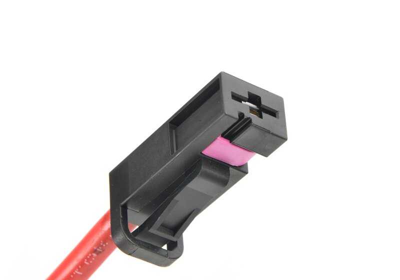 Cable de batería positivo OEM 61129316575 para BMW F20, F20N, F21, F21N, F22. Cable original BMW para conexión de batería en el suelo del vehículo.