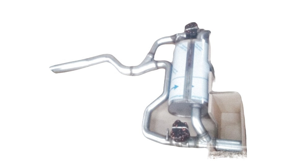 Silencioso deportivo con válvula M Performance OEM 18302407185 para BMW F30, F31, F32, F33, F36 340i y 340i xDrive. Mejora sonido y rendimiento. Original BMW.