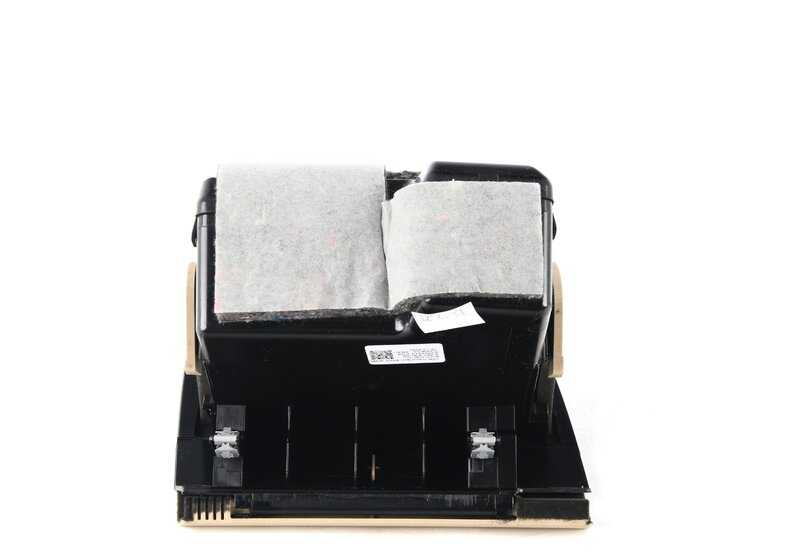 Compartimento de almacenamiento para BMW Serie 5 G30, G31, G38, Serie 6 G32 (OEM 51456997930). Original BMW