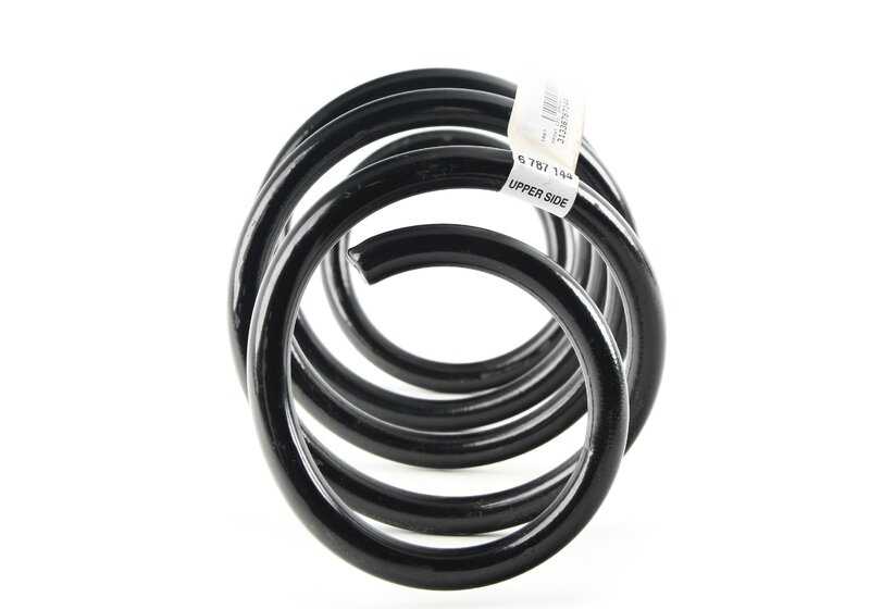Muelle helicoidal delantero OEM 31336787144 para BMW F20, F21, F22, F23, F30, F31, F34, F32, F33, F36, G20, G21, G22, G23. Original BMW.