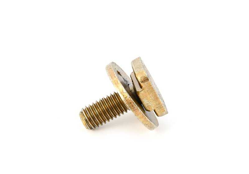 Square screw for BMW E21, E28, E24 (OEM 23711175689). Original BMW.