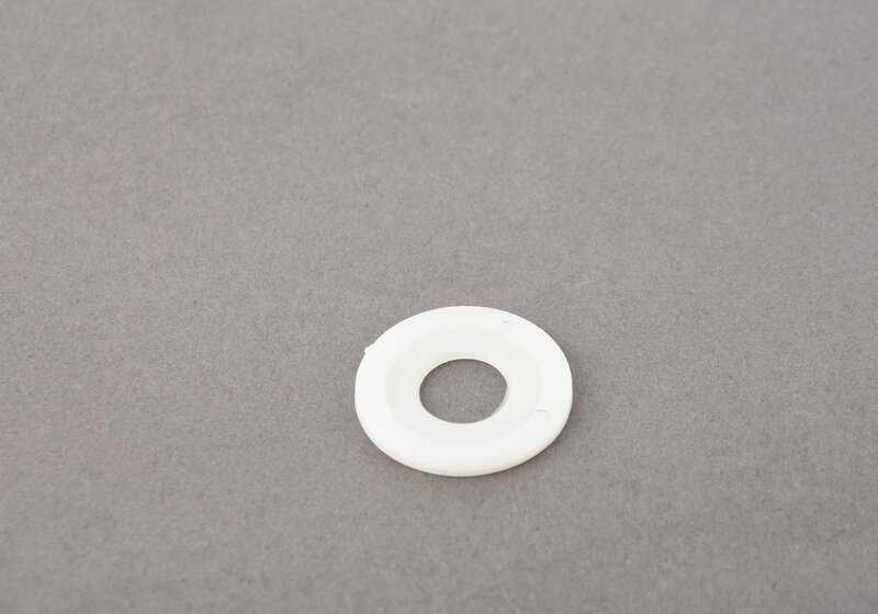 Arandela metálica OEM 51371919838 para BMW E30, E36, E31. Compatible con sistema de ventana y mecanismo de puertas. Original BMW.